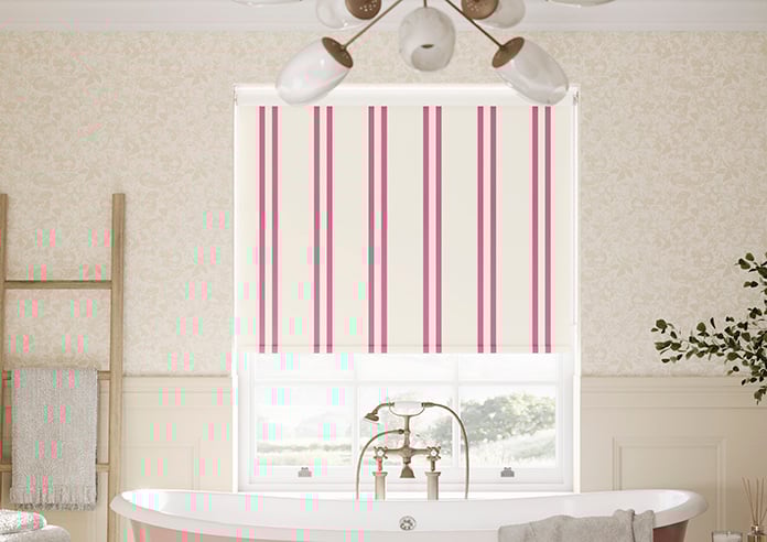 Winnies Stripe, Cosmos - Roller Blind - Image 3